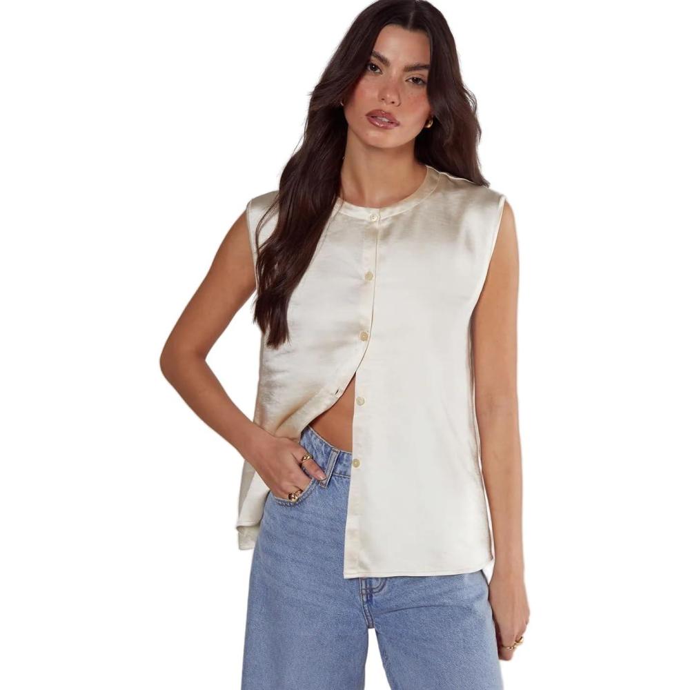imageWomens SleevelessChampagne