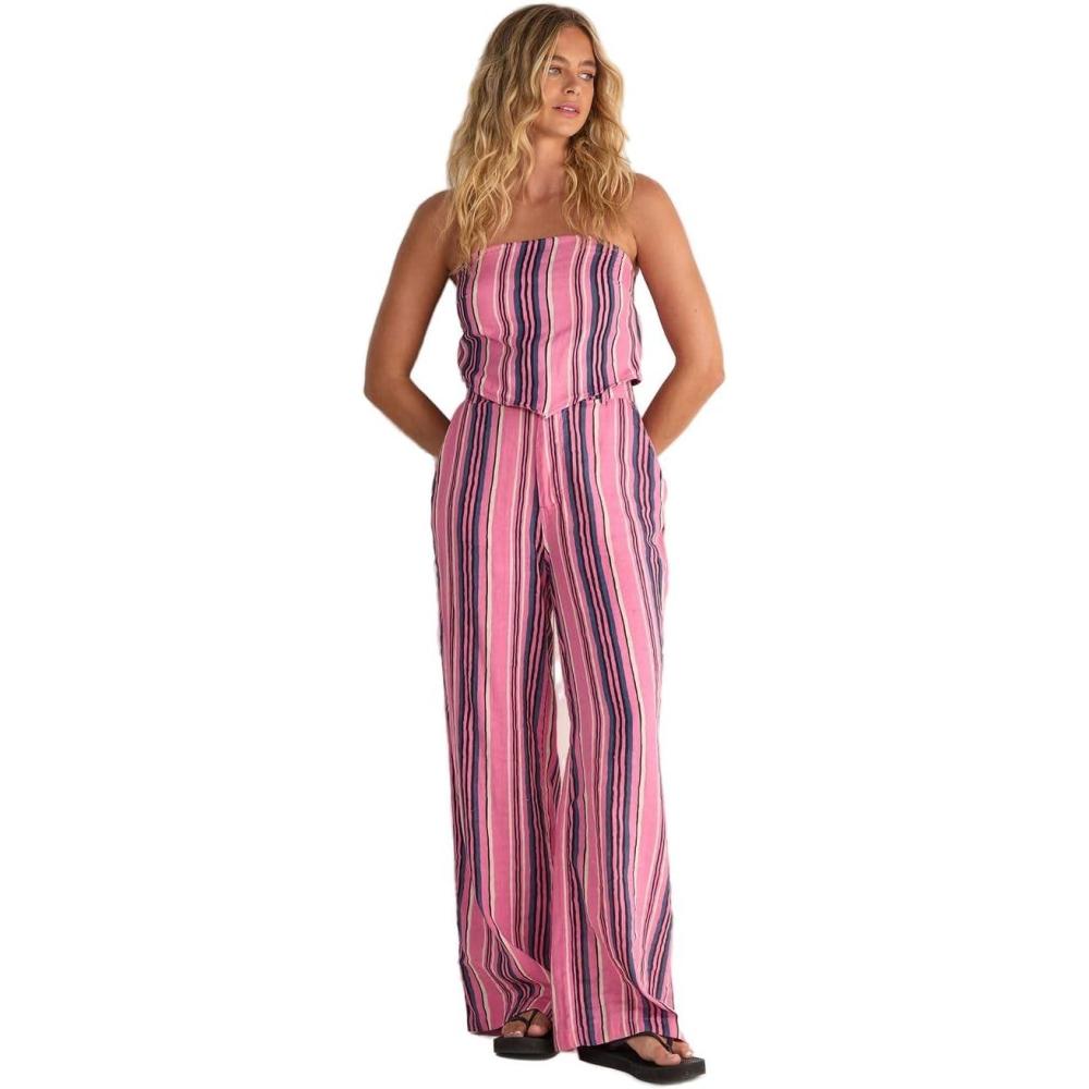 imagewomens Stripe Baggy PantsPink