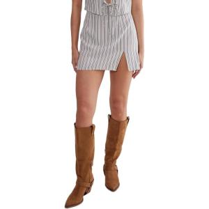 Women’s Stripe Mini Skirt(Mint)