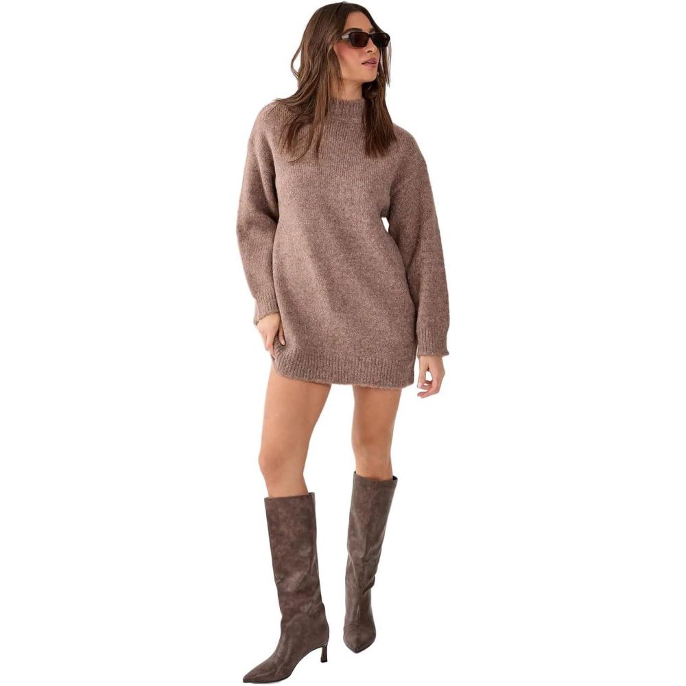 imageNasty Gal Knitted Sweater Mini Dress