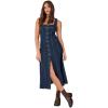 imageNasty Gal Denim Button Through Midi Dress