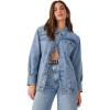 imageNasty Gal Denim Shoulder Pad Shirt