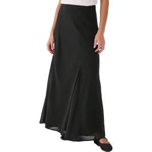 Nasty Gal Godet Floaty Maxi Skirt(Black)